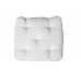 cuscino bianco 40x40 trapuntato